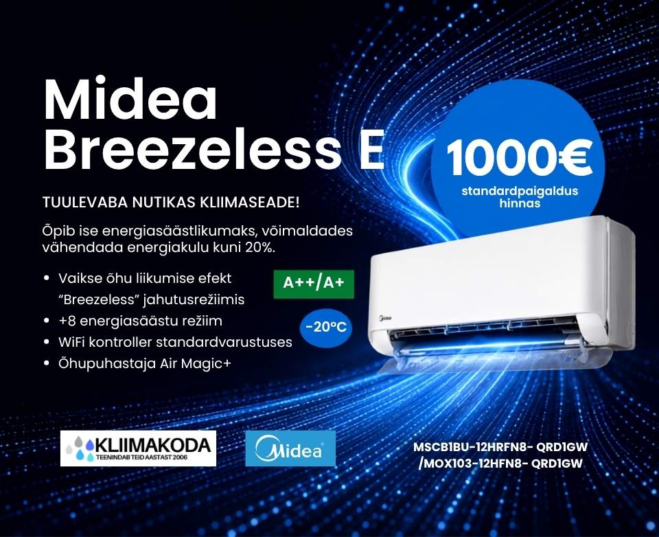 Midea Breezeless õhksoojuspump